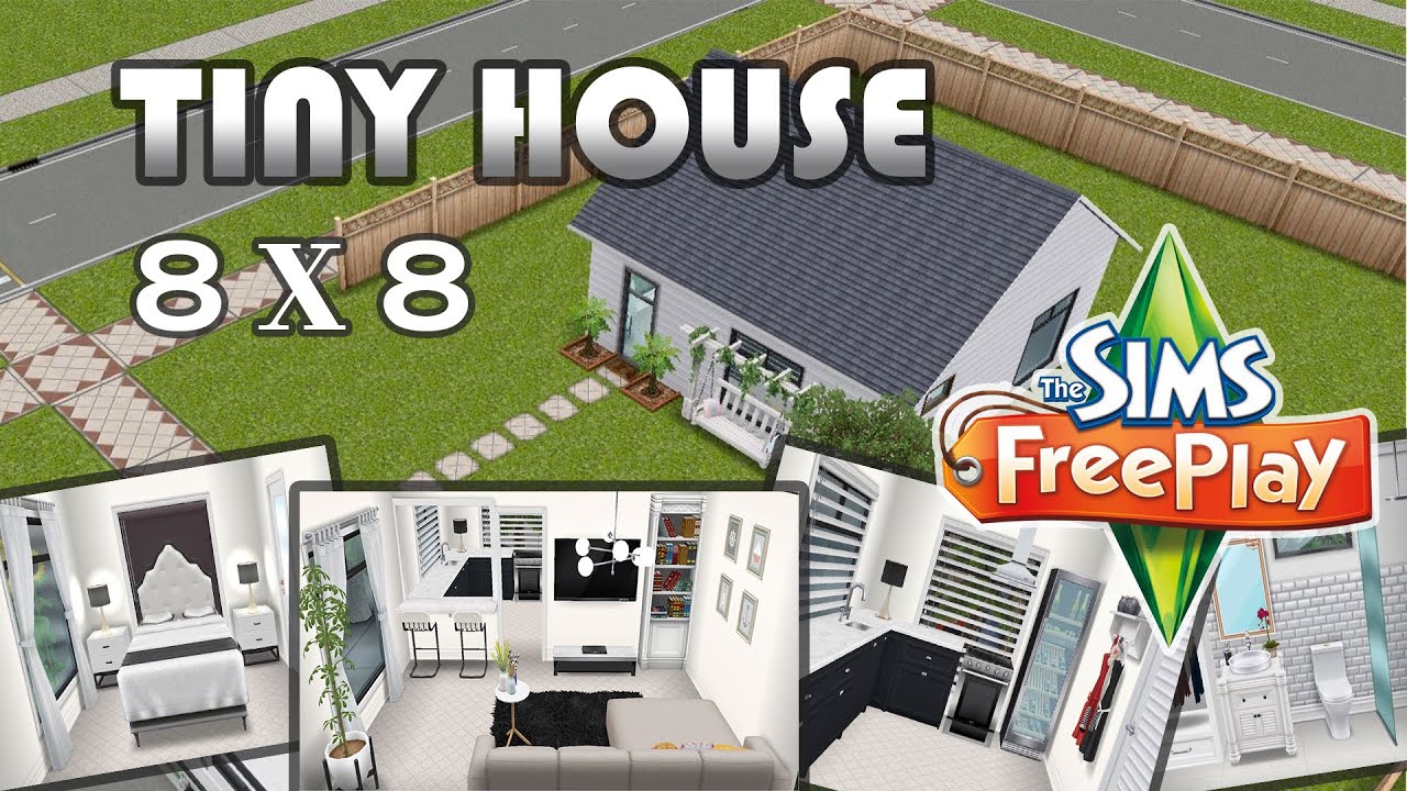 Sims Freeplay | Tiny House 8x8 | Live Build