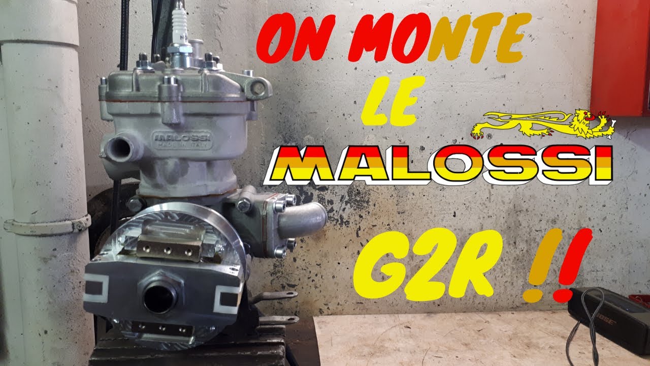 Montage du Kit Malossi G2R MBK 51 !!!