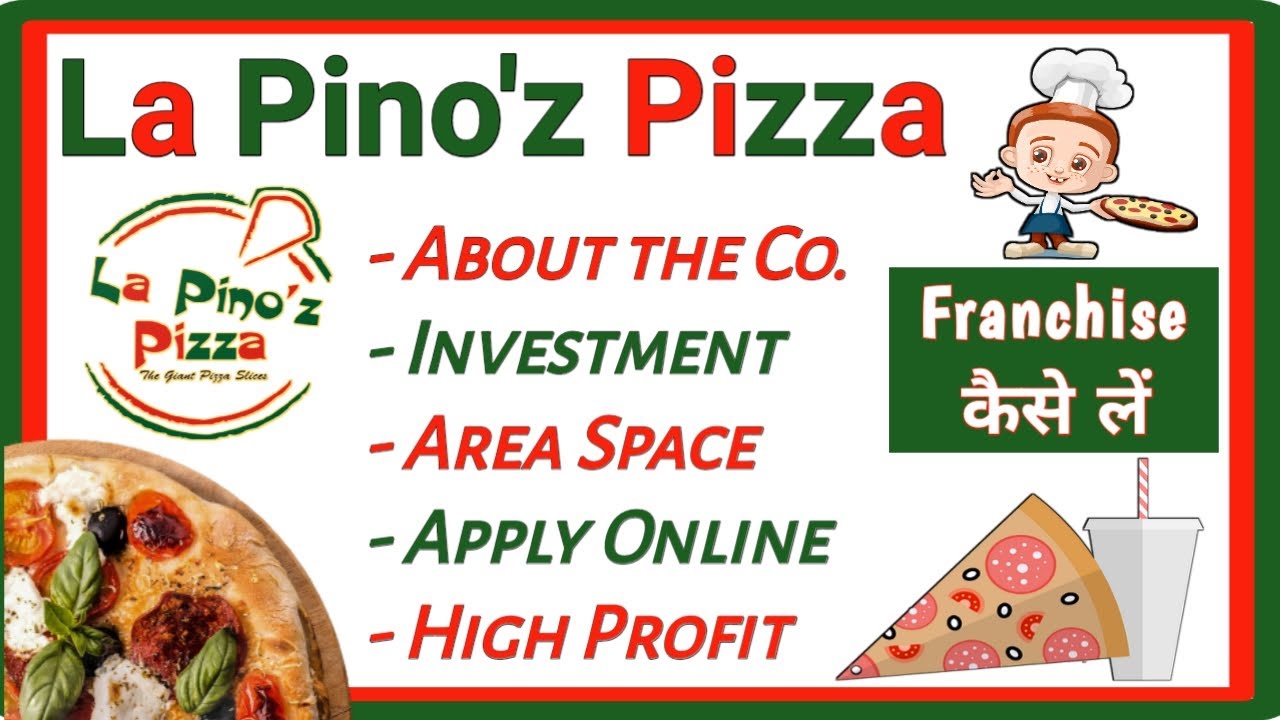 La Pinoz Pizza Franchise || Pizza Franchise Business || fast food franchise business opportunities