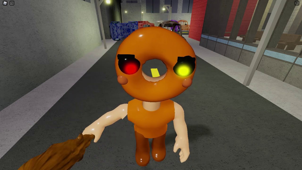 Roblox Piggy MAPLE DONUT JUMPSCARE NPC Test! Roblox Piggy Skin