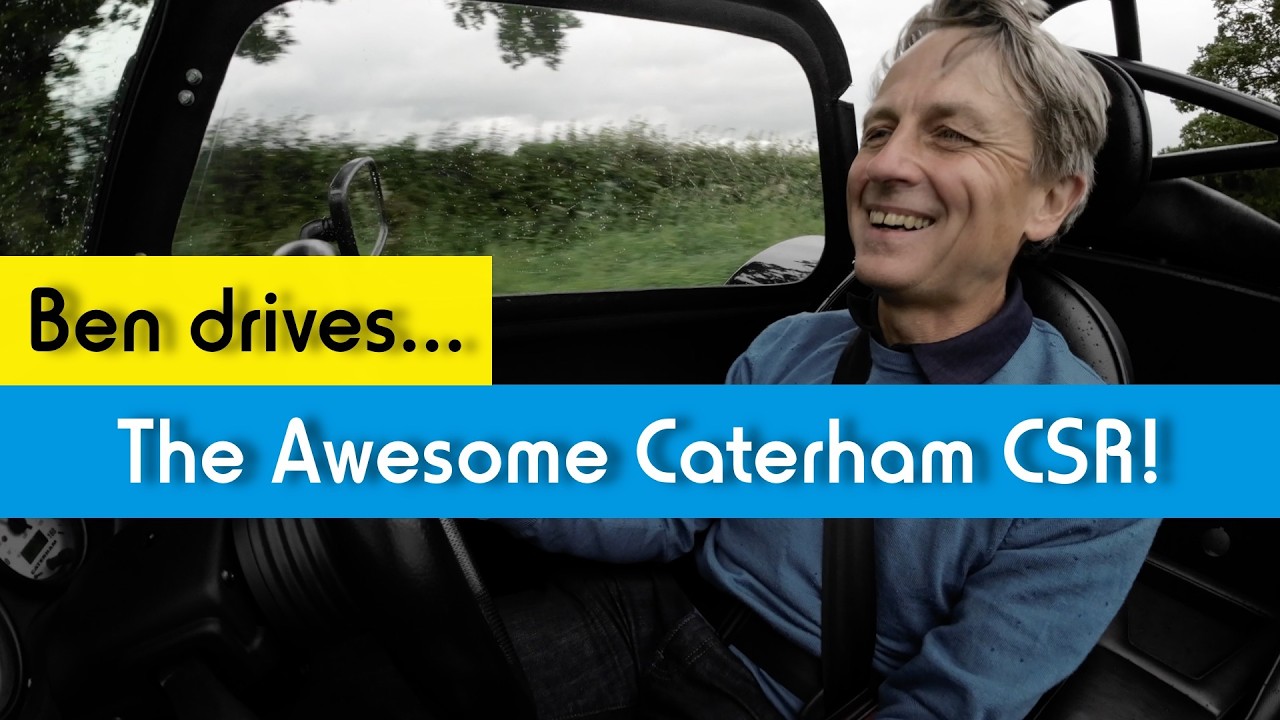 Бен Эдвардс управляет великолепным Caterham CSR!