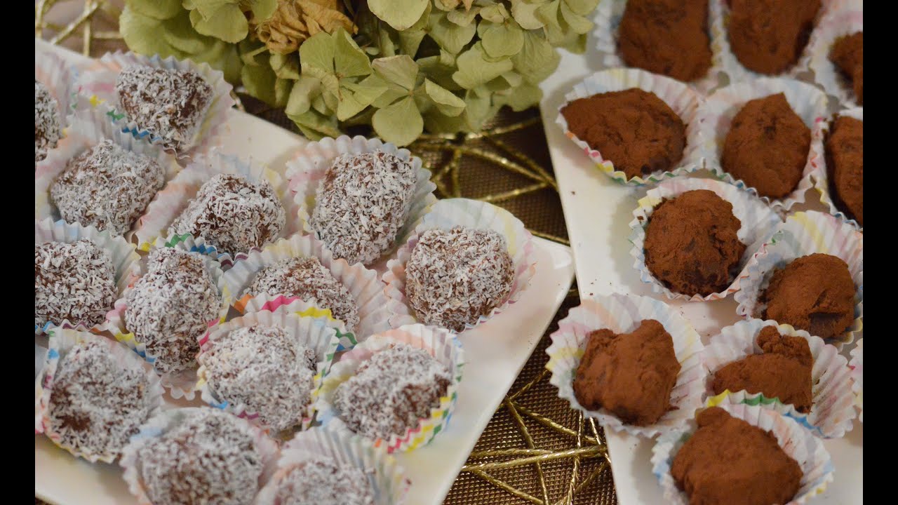 Tartufi al Rum e al Cocco 2 INGREDIENTI PRONTI IN 5 MINUTI