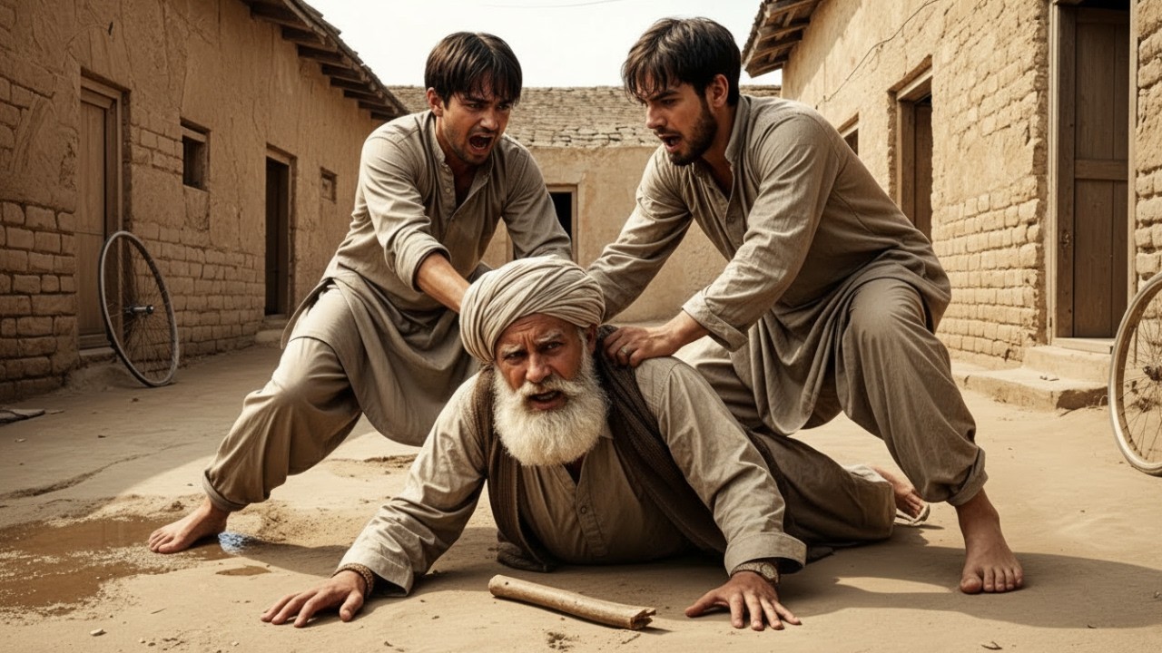قسوة الأطفال وأنين الأب.. فكيف نزل عدل الله؟#قصص