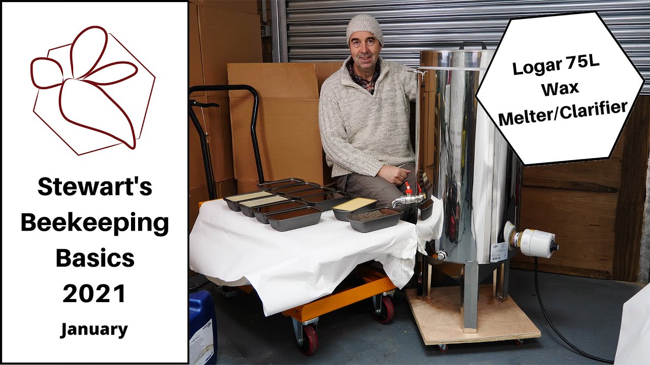 Logar Wax Clarifier/Melter 75L - Stewart Spinks From The Norfolk Honey Co.