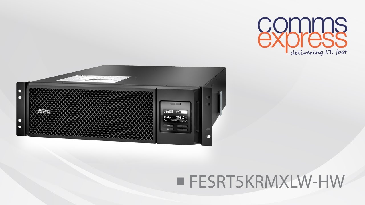 APC Smart-UPS SRT SRT5KRMXLW-HW 5000VA RM 208/230V HW