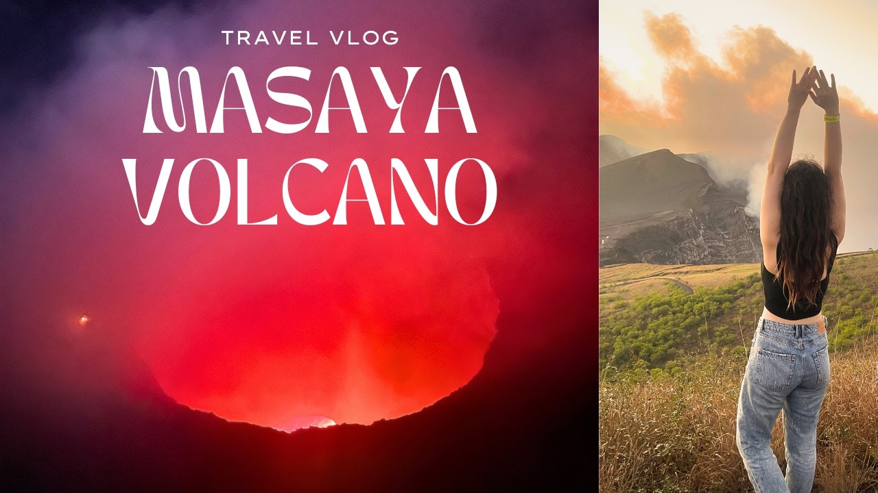 We Saw a Crater Full of LAVA! (Masaya Volcano Guide & INSANE Views)