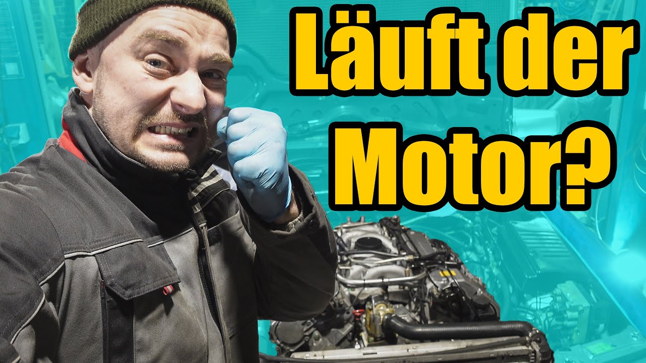 Erster Startversuch nach Motorschaden - Motorrevision gegl&uuml;ckt? SL 500
