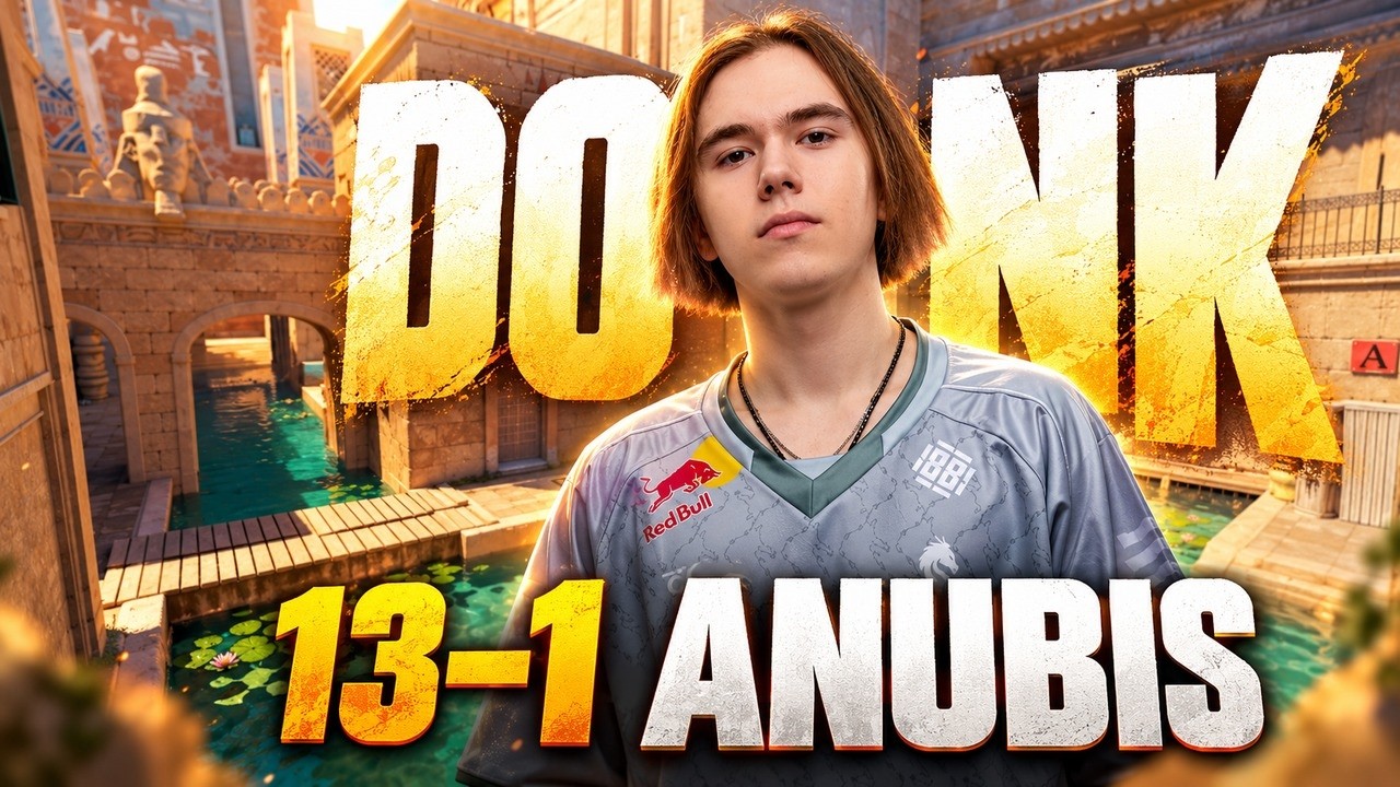 DONK CRUSHES ANUBIS 13&ndash;1 AT 5,211 ELO! | CS2 FACEIT POV