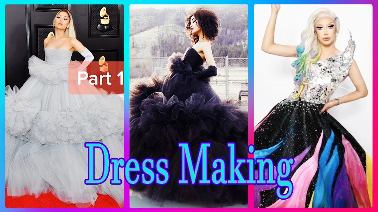 Making a Dress 👗✨🌈 DIY✨SEWING✨TikTok Compilation #11