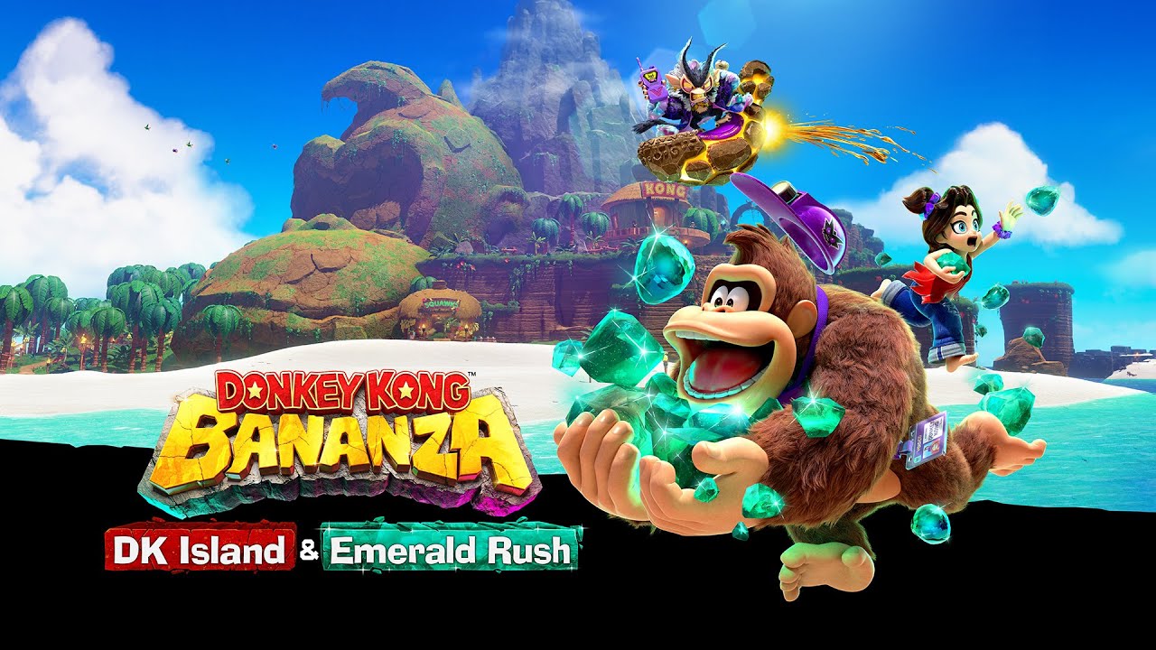 DLC Event | Donkey Kong Bananza DK Island & Emerald Rush Gameplay [LIVE]