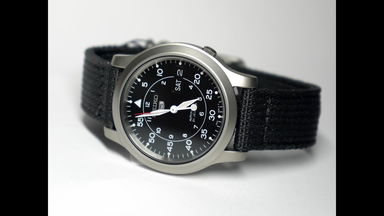 SEIKO SNK809. RESEÑA EN ESPAÑOL
