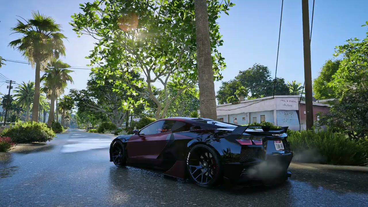GTA 5 Enhanced | Stroll Around The Sandy Shores Area | GTA 5 Mods