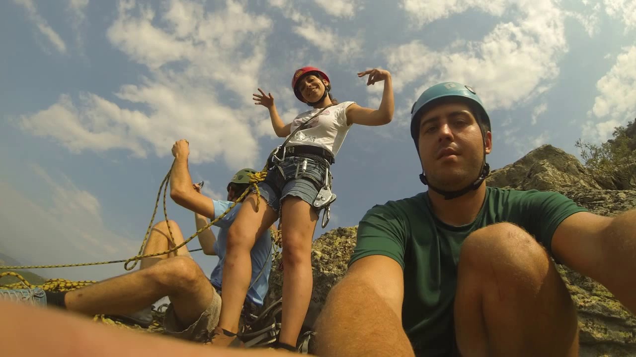 Climbing at Ploca, Radovis