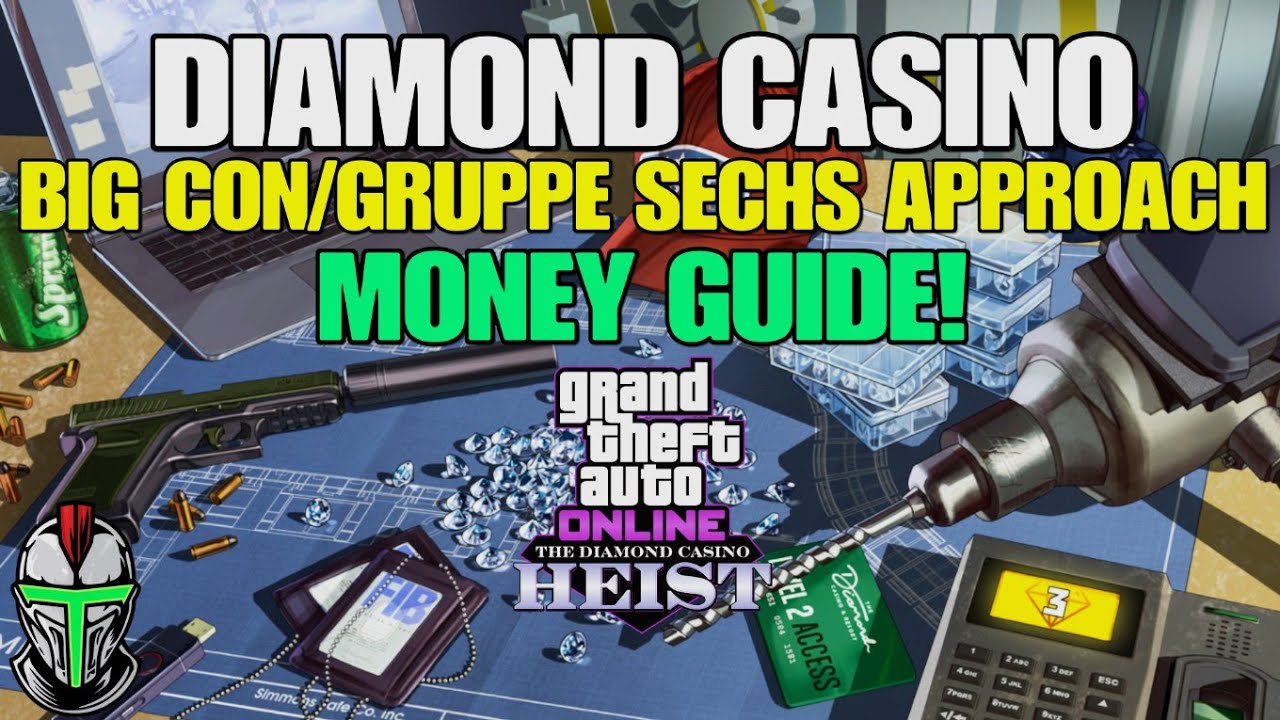 GTA Online — руководство по ограблению казино Diamond (Big Con/Group Six)