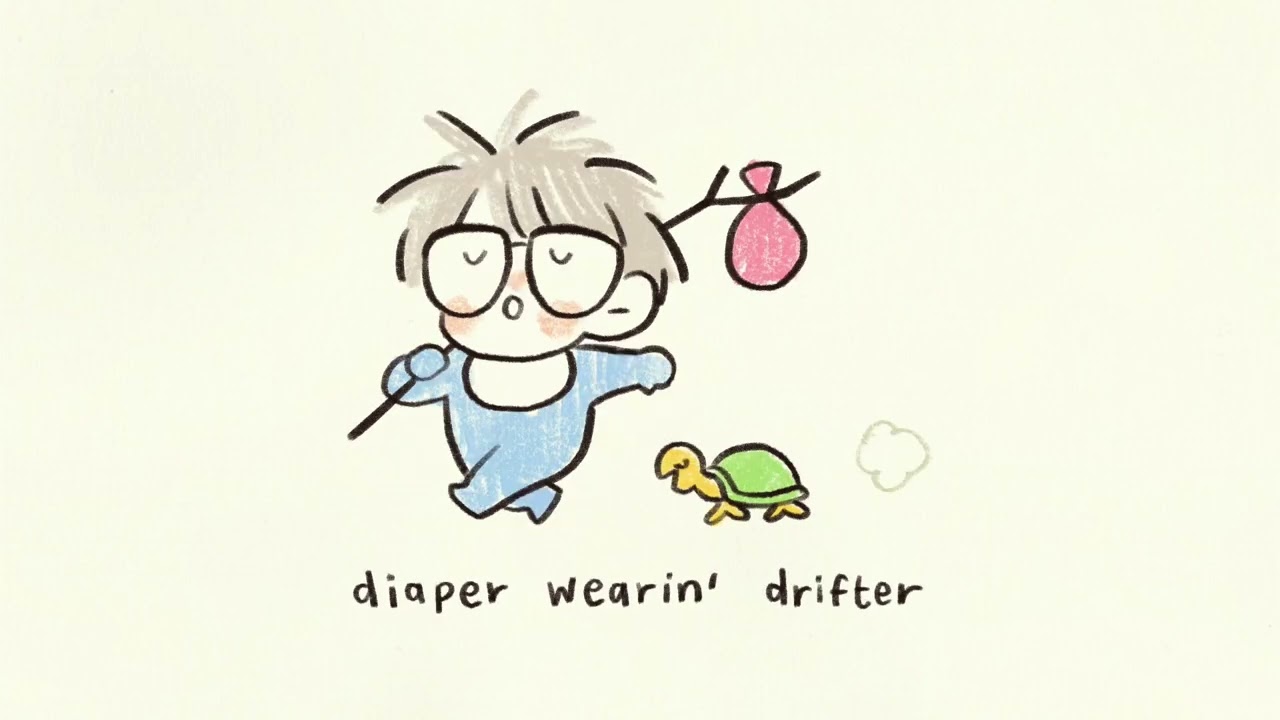 Puyou's Cover: diaper wearin' drifter (kid vampire)