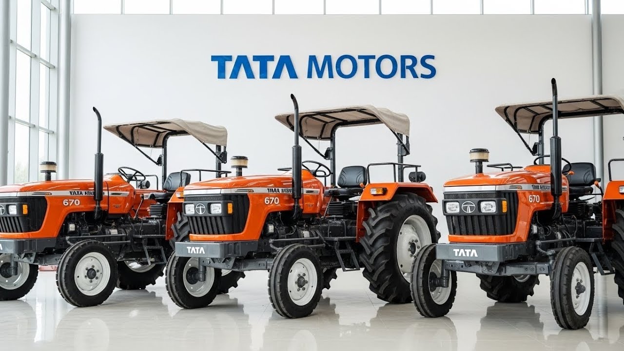 2026 लॉन्च टाटा 670 70HP ट्रैक्टर | पावर स्टीयरिंग, नई टेक्नोलॉजी और दमदार परफॉर्मेंस