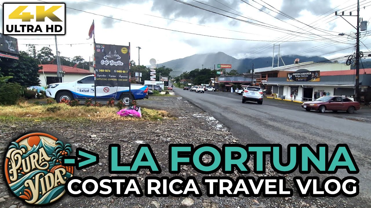 Поездка в Ла Фортуну из Либерии 🛬 Путешествие по Коста-Рике, часть II #travel #costarica