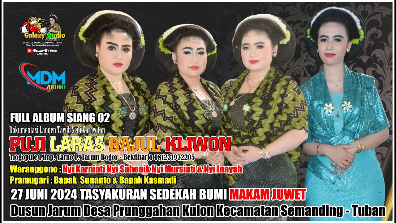 Tayub Tuban Makam Juwet Nyi Karniati, Nyi Henik, Nyi Mursiati & Nyi Inayah Siang 02
