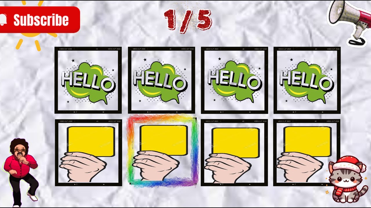 👑Yellow Color Beat Challenge 🍋 | Say It On Beat!🎶