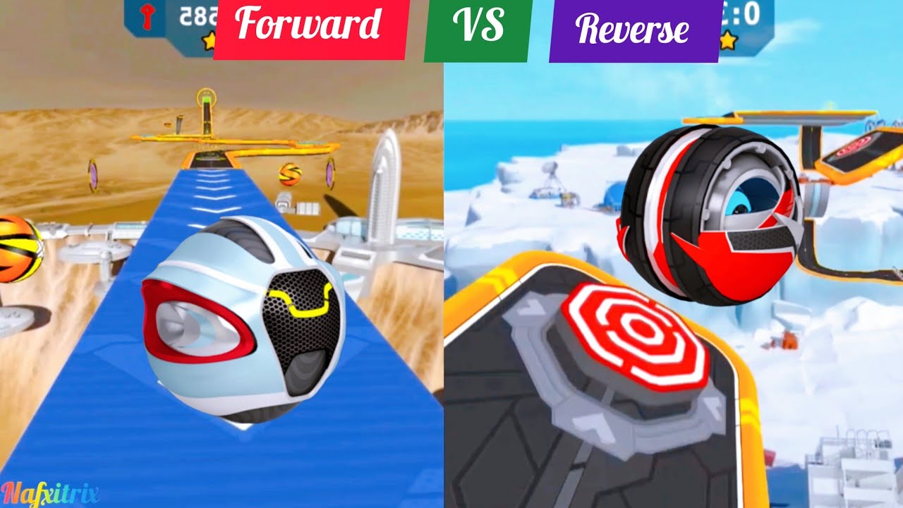 Gyrosphere Evolution ⏩ Forward vs ⏪ Reverse 🎯 Gyro Balls 💥 Nafxitrix Gaming #8