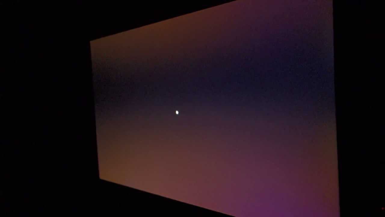 LG 27EA33V - Glow (Black Screen)
