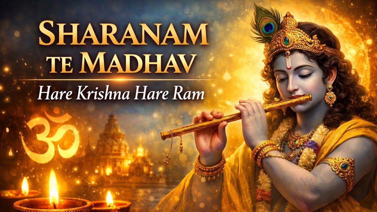 Sharanam Te Madhav | Hare Krishna Hare Ram | Peaceful Bhajan | Arjun Saxena