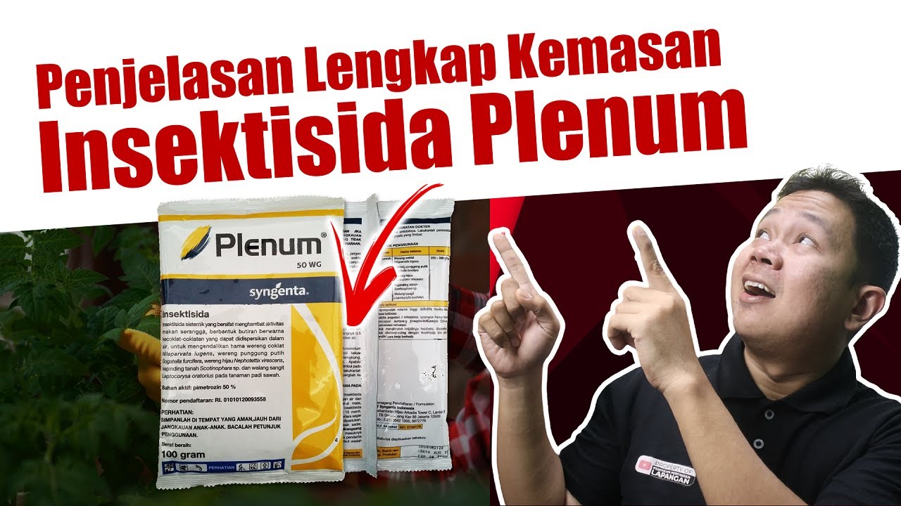 Jarang Dibahas.❗❗❗ Penjelasan Lengkap Kemasan Insektisida Plenum | Pestisida Wereng Cokelat.
