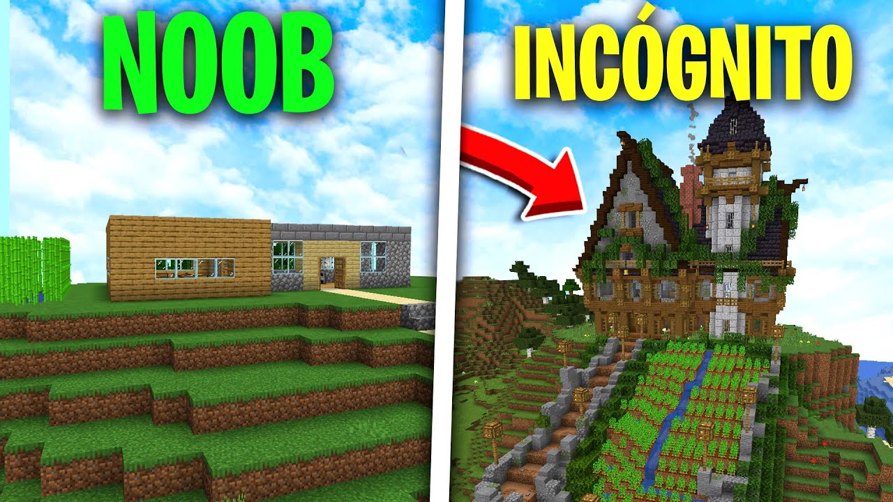 ME PASÉ POR NOVATO para REFORMAR su CASA en Minecraft 💥