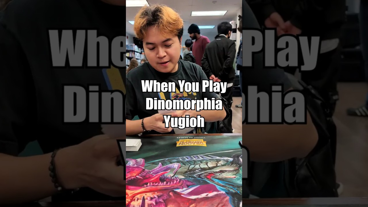 When You Play Dinomorphia Yugioh