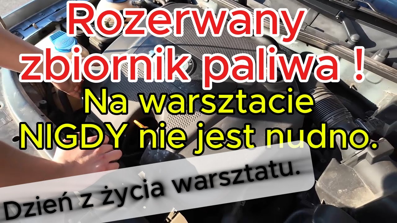 Rozerwało zbiornik paliwa na autostradzie. Czy toyota się psuje ? 2.0TDi Tiguan. OBD P0420