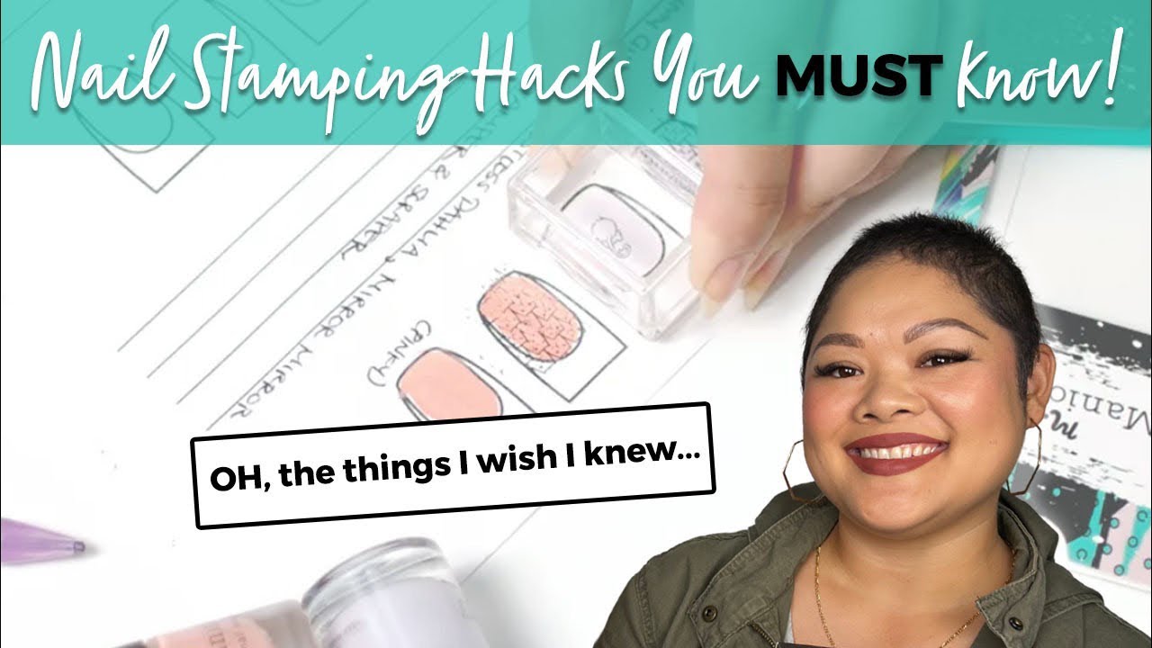 👩‍🏫 5 Nail Stamping Hacks for Beginner Stampers + BONUS TIP! | Maniology LIVE!