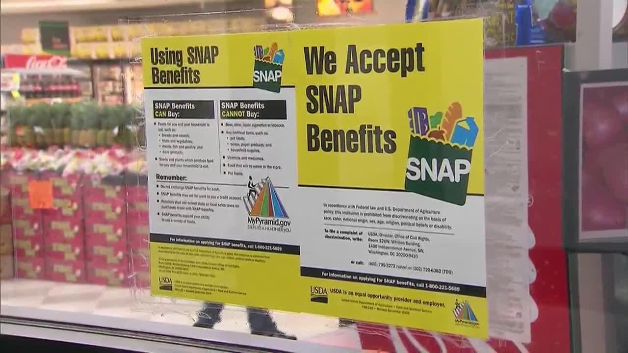USDA: SNAP funds could run out Nov. 1 amid ongoing government shutdown