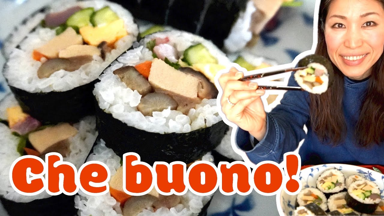 SUSHI FATTO IN CASA DA MAMMA GIAPPONESE