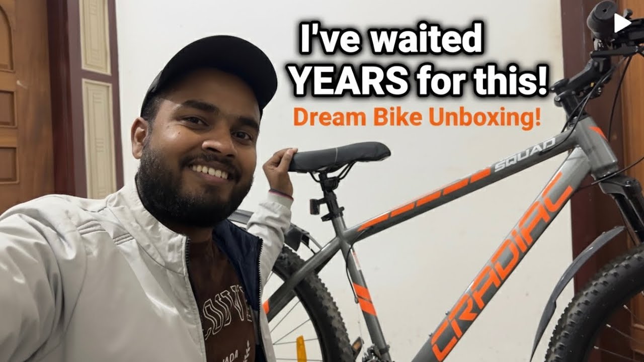The Best Day Ever: Unboxing My CRADIAC SQUAD 21 SPEED Mountain cycle