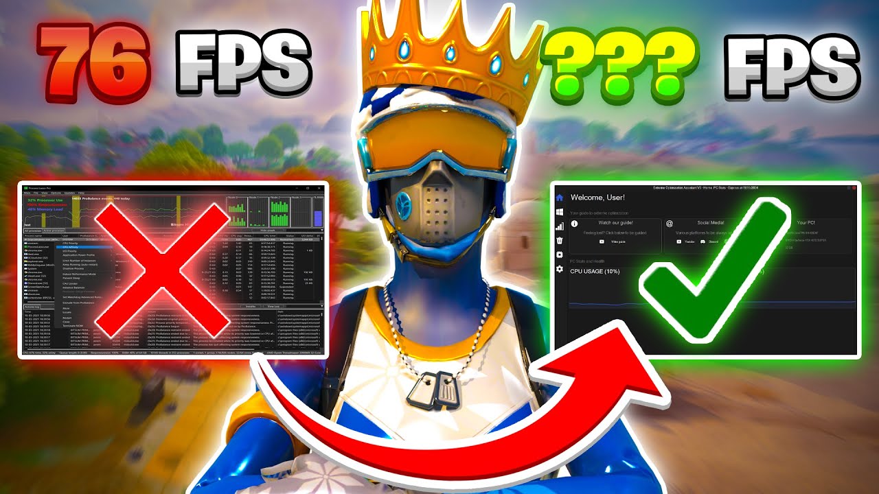 I paid a PROFFESSIONAL PC Tweaker to OPTIMIZE my PC for Fortnite...