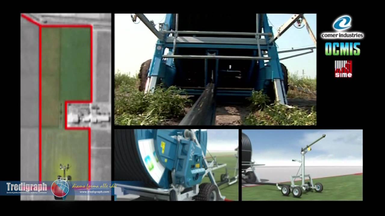 Ocmis Irrigazione - Sistema Meccatronico Gestione Pluviometrica Georeferenziazione GPS - Tredigraph