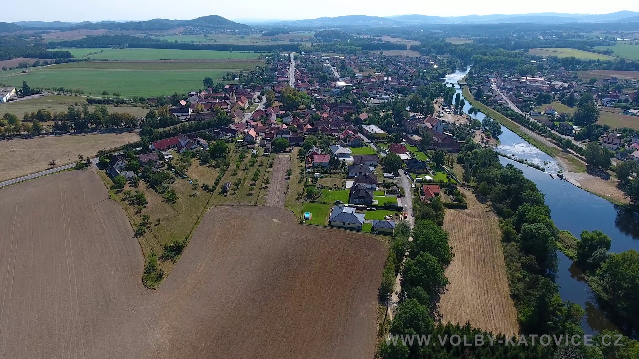 Letecké pohledy na Katovice