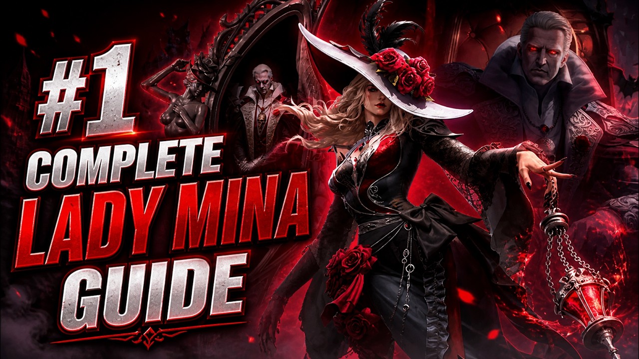 #1 ULTIMATE LADY MINA GUIDE | How To Gear And Build For Each Content | Watcher of Realms