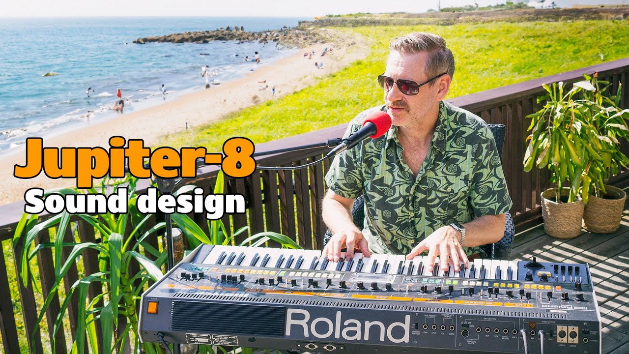 Roland Jupiter-8 real time sound design | How to make great pads