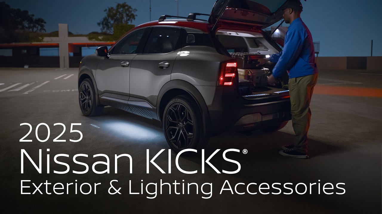 All-New 2025 Nissan Kicks® SUV | Exterior & Lighting Accessories