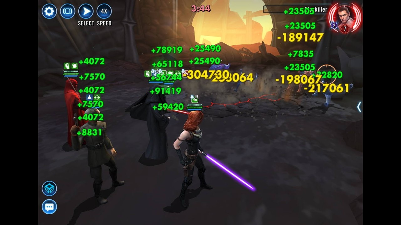 TW: EP with Darth Vader (Duel's End) Vs. EP/Mara/SK