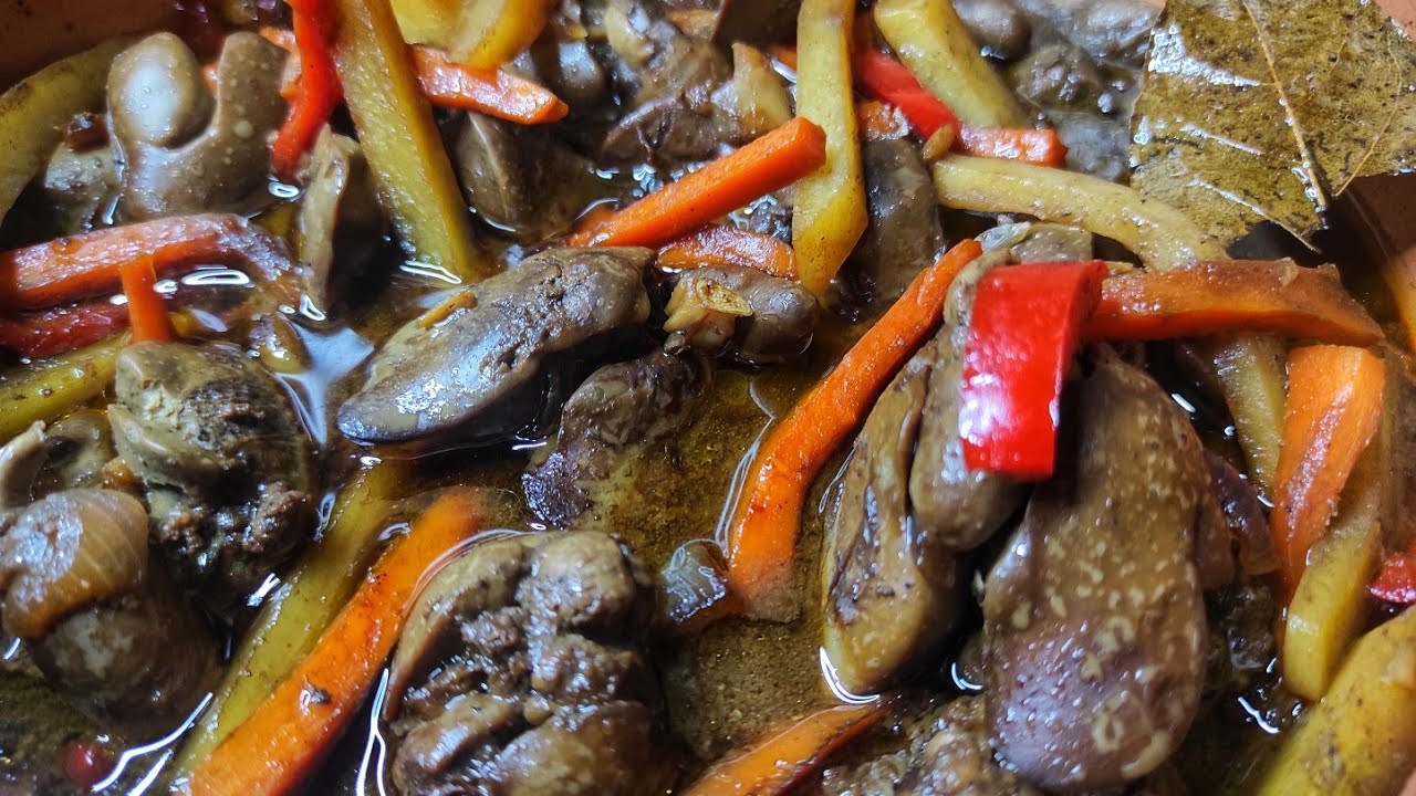 Chicken Liver Igado o Atay ng Manok Igado