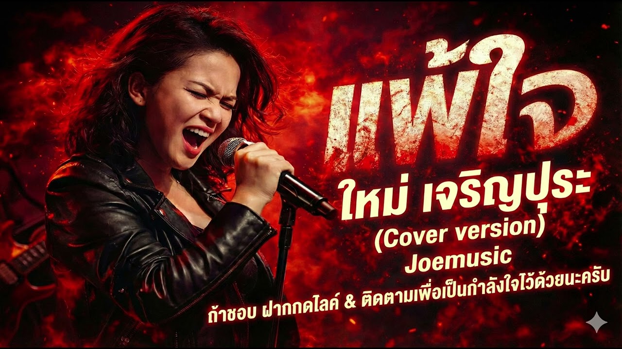 แพ้ใจ  ใหม่ เจริญปุระ cover ่Joemusic