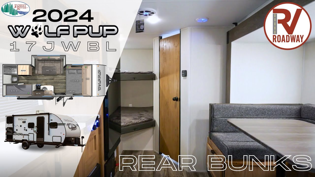 Checkout the New 2024 Forest River RV Cherokee Wolf Pup Black Label 17JWBL