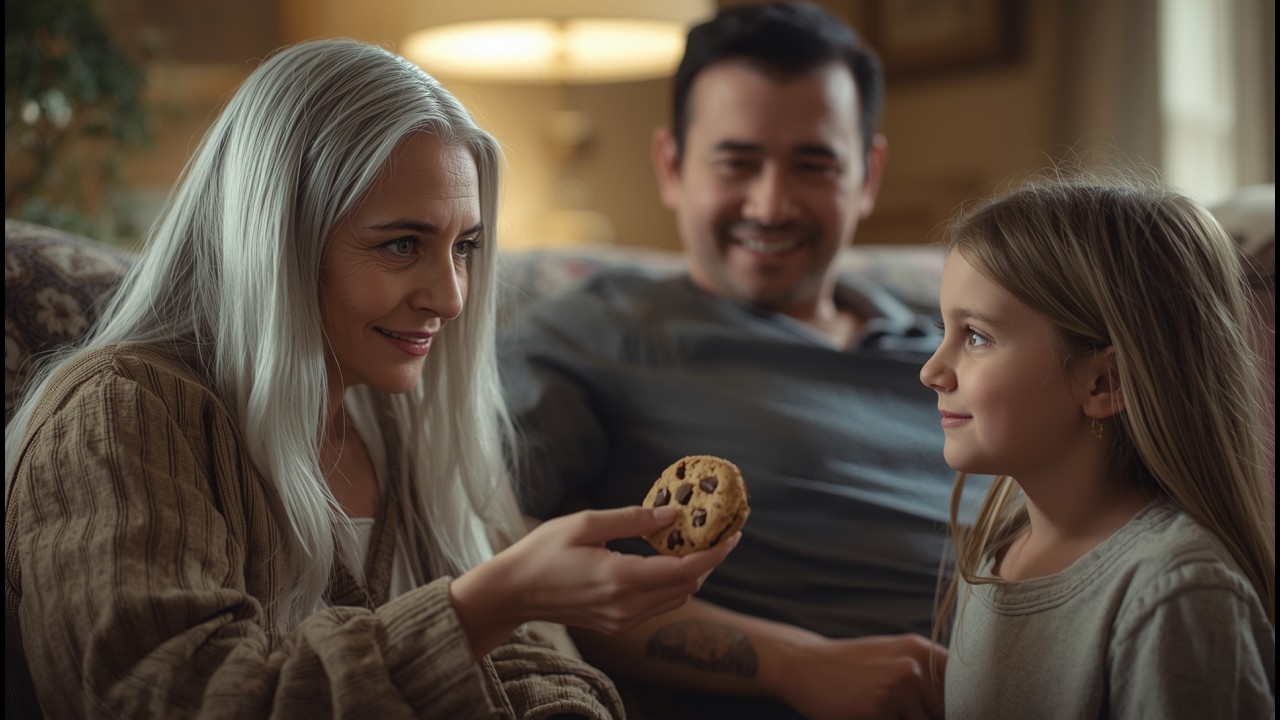 “If I Share My Cookie, Will You Stay?” Asked the Human Single Dad’s Daughter to the Poor Alien Mom
