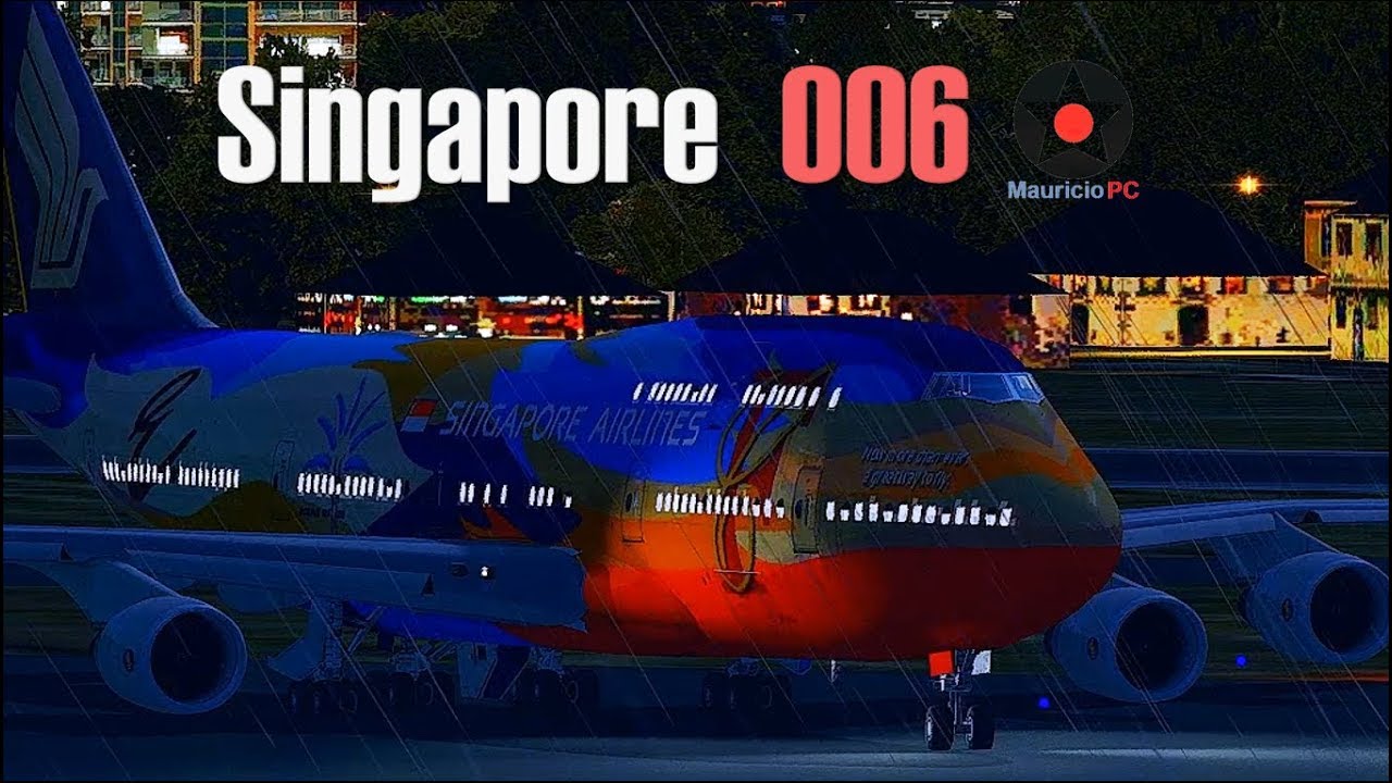 Despegue bajo la tormenta - Vuelo 6 de Singapore Air (Reconstrucción)