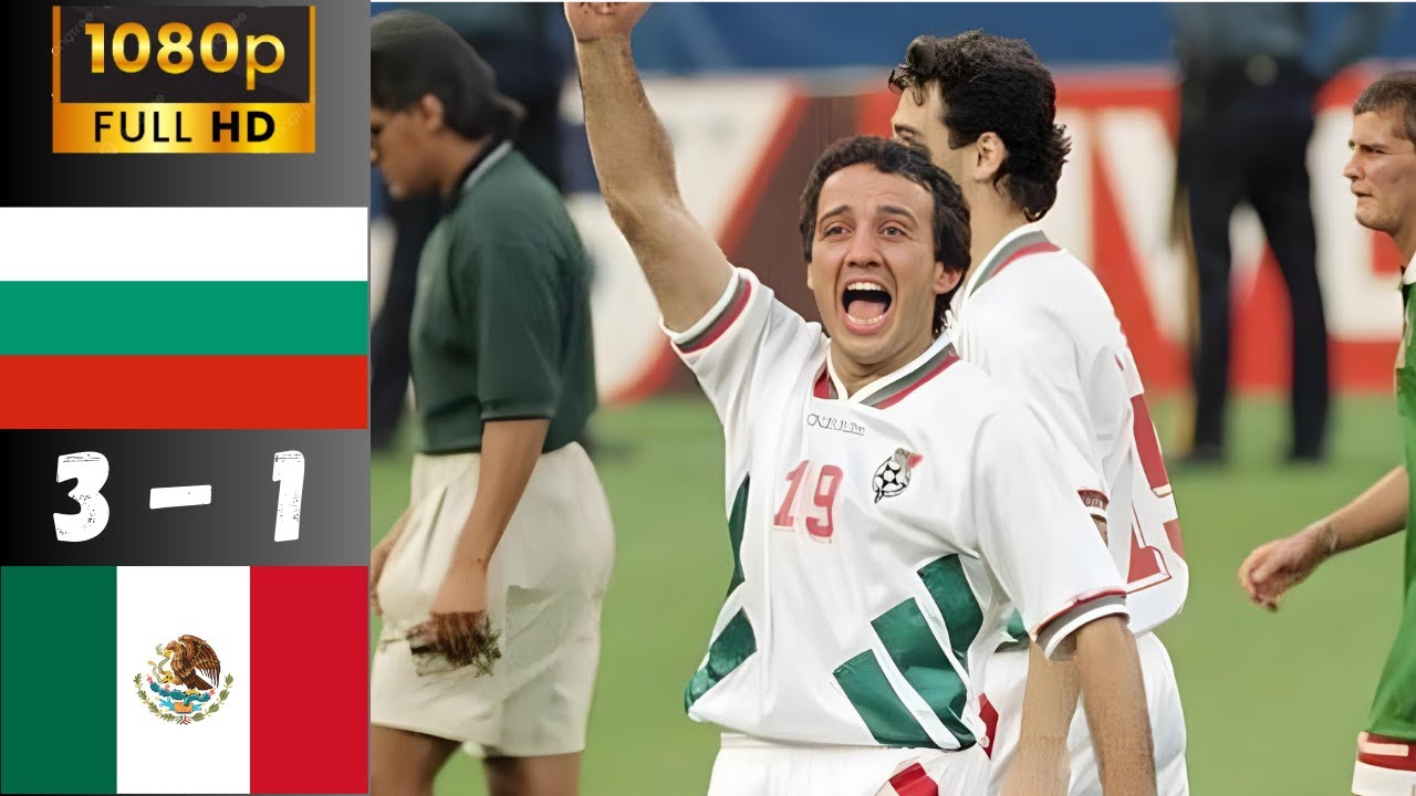 Bulgaria vs Mexico 1994 | Penalty Shootout | World Cup Round of 16