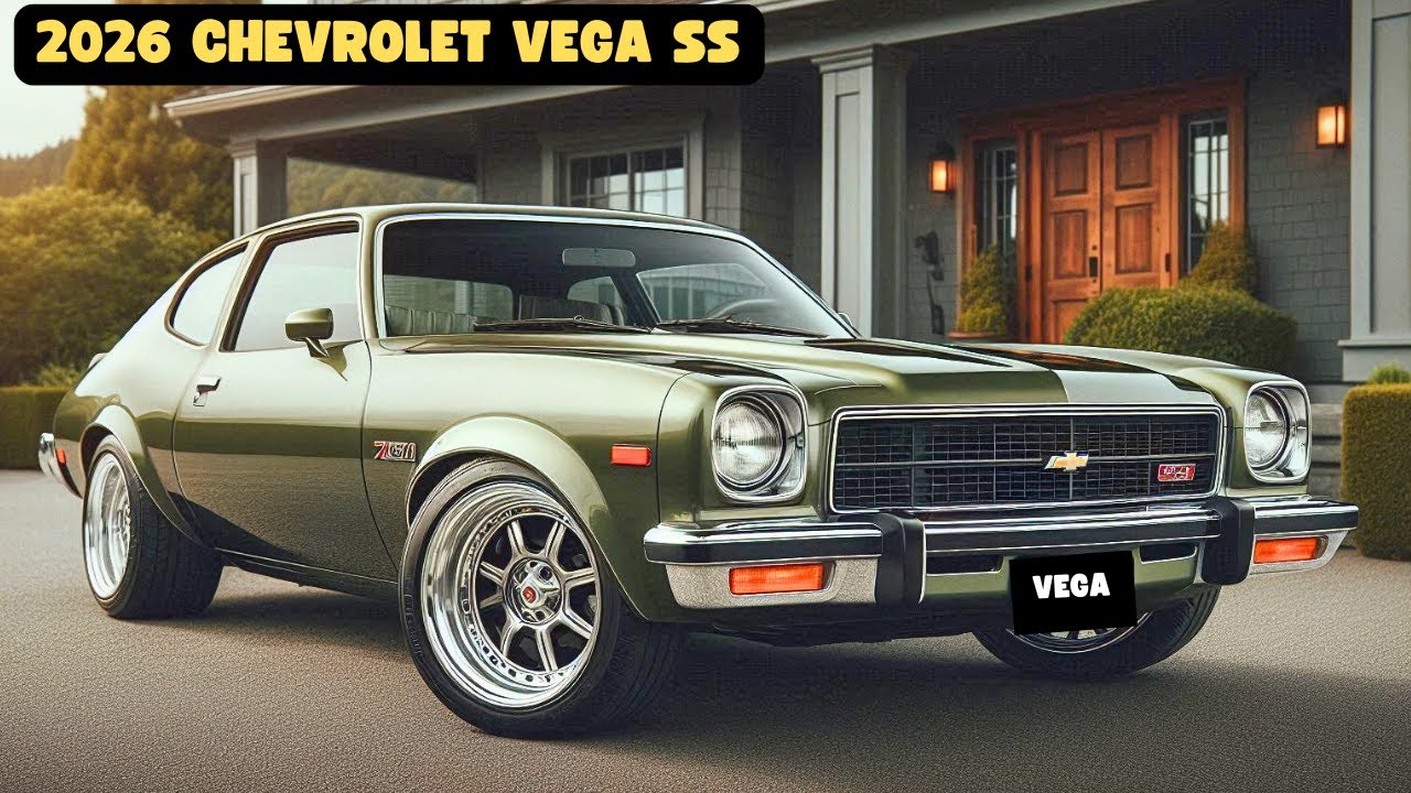 2026 Chevrolet Vega SS Official Unveiled &ndash; First Look - A Modern Classic Reborn!