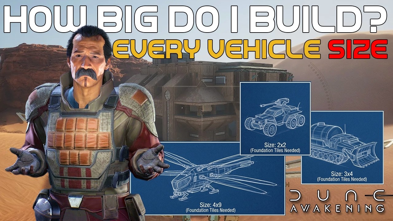 The Complete Vehicle Hangar Guide | Dune Awakening Base Building Tips
