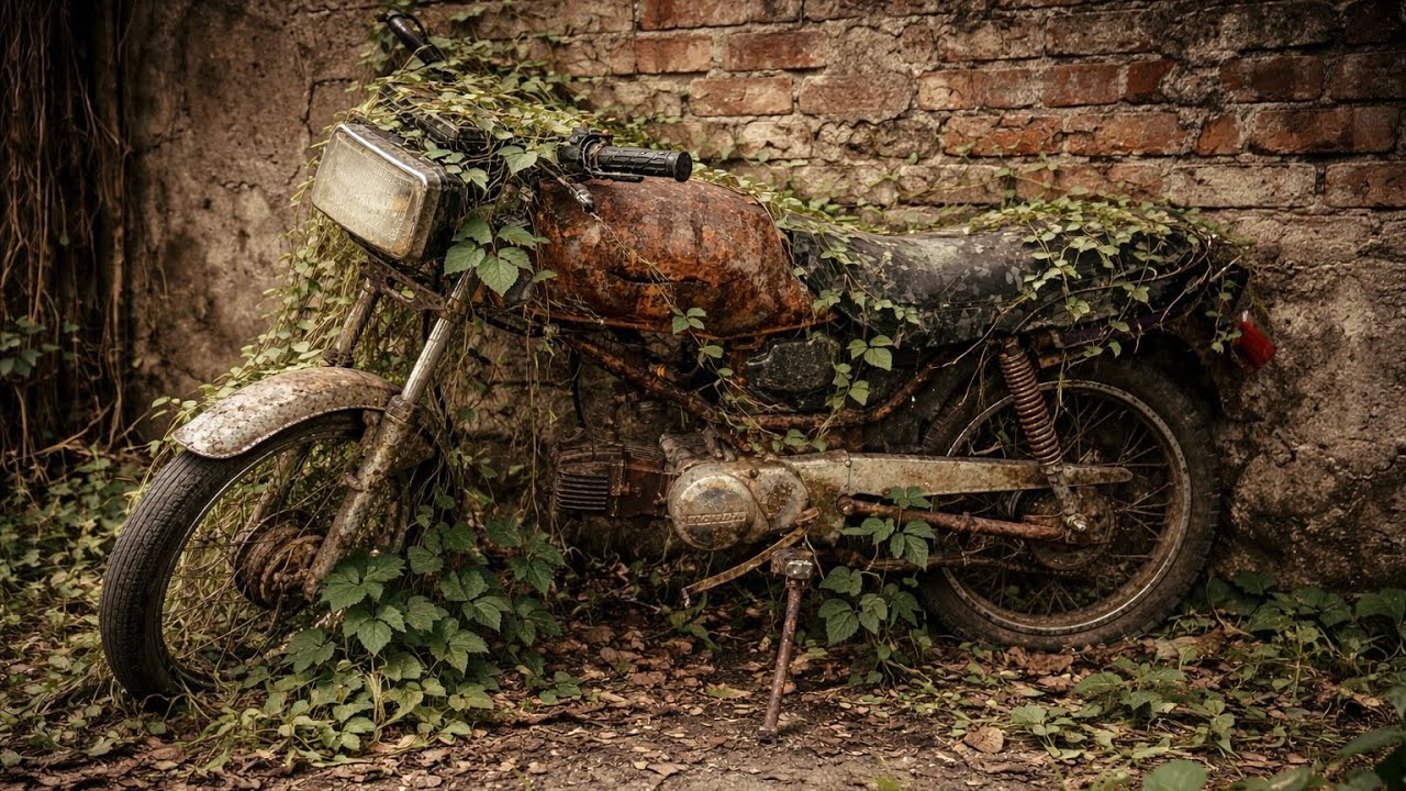 Restoring HONDA Win 100 // 20 Years Abandoned to Running Again